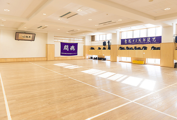 写真　剣道場（武道館）