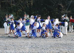 成田高等学校付属小学校 ニュース ダンスクラブ 消防出初式に参加