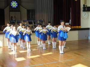 成田高等学校付属小学校 ニュース 成田市消防出初式にダンスクラブが出演